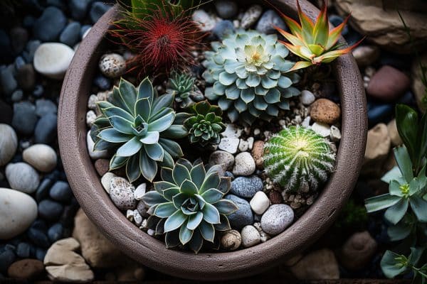 plante succulentes illustration dessin